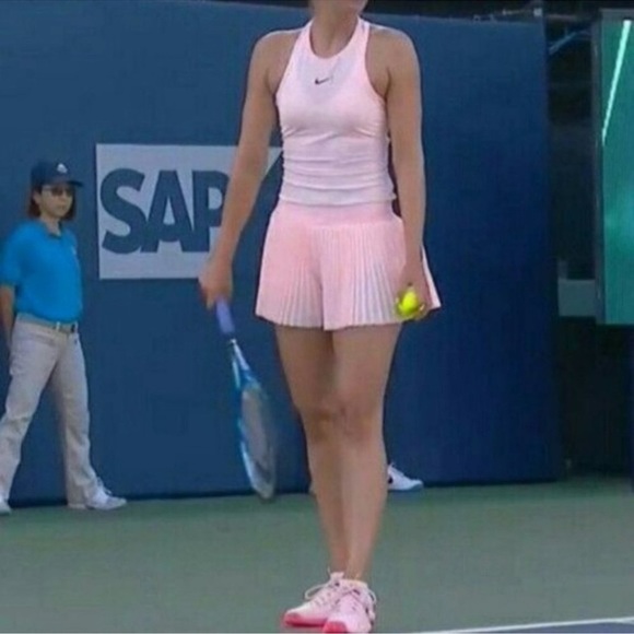 Nike Court Maria Sharapova Breathe Tennis Tank Small- Sunset Tint NWOT - Picture 8 of 16